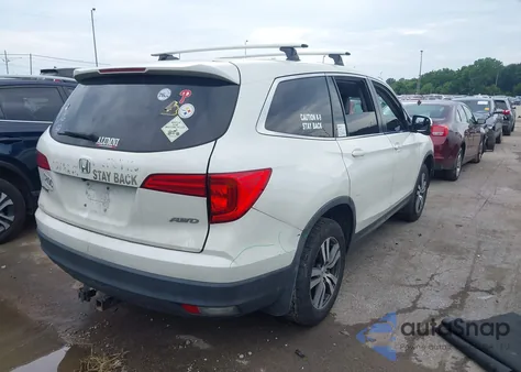 2018 Honda Pilot Ex-L from USA, damaged, VIN 5FNYF6H56JB002956